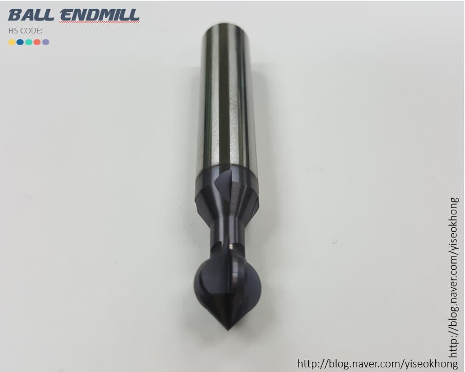 Ball Endnill_  Hardmetal tool_ Tungsten Carbide Endmill